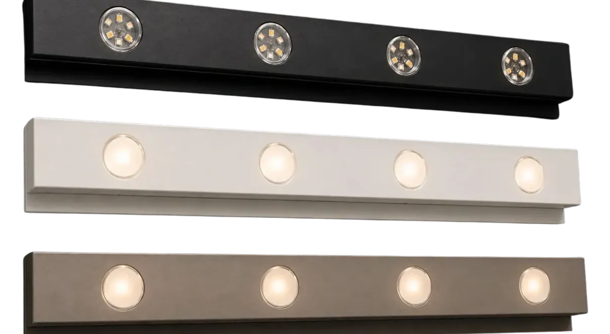 Actual CLASSICA 25 light and track finish samples